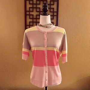 NWOT  NY&Co Short Sleeve Cardigan Sweater